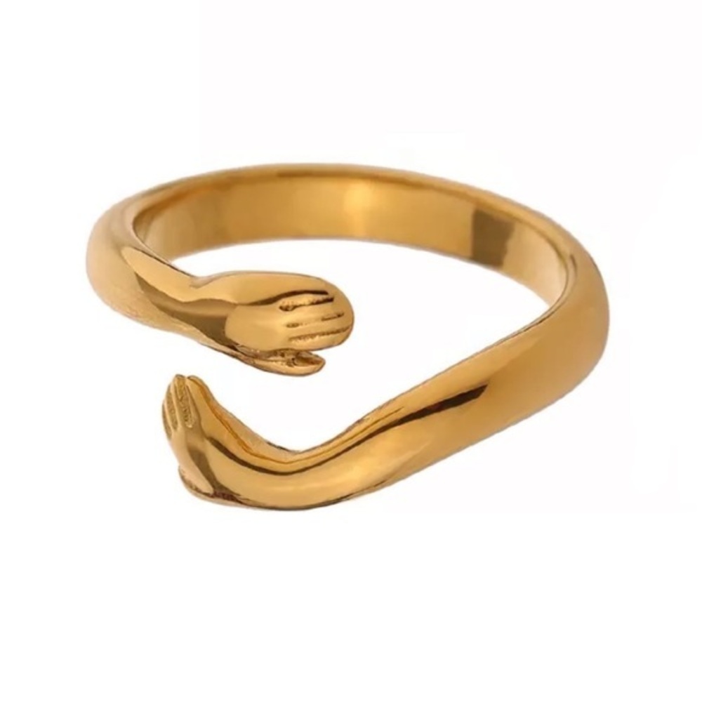 18K Gold Plated Embrace Ring